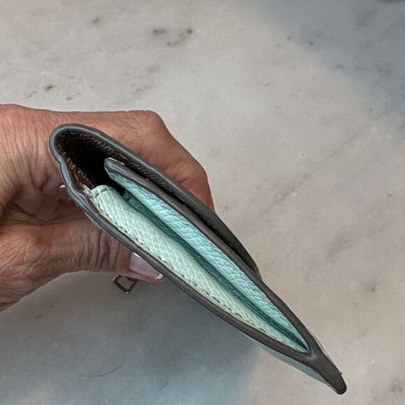 Coach Wallet Leather Cross Grain Slim Full Sized Multi compartment Wallet - Picture 8 of 16